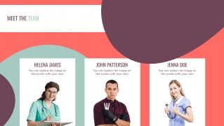 Organic Forms presentation template