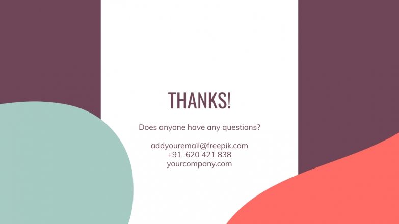 Organic Forms presentation template