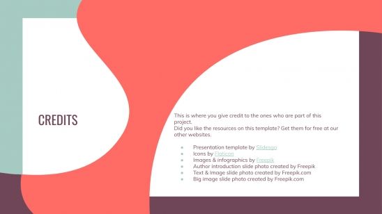 Organic Forms presentation template