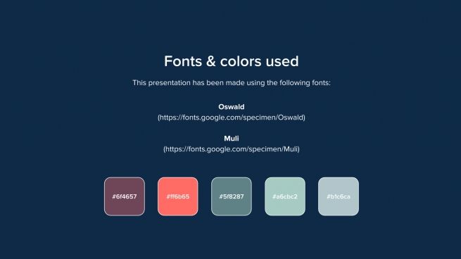 Organic Forms presentation template