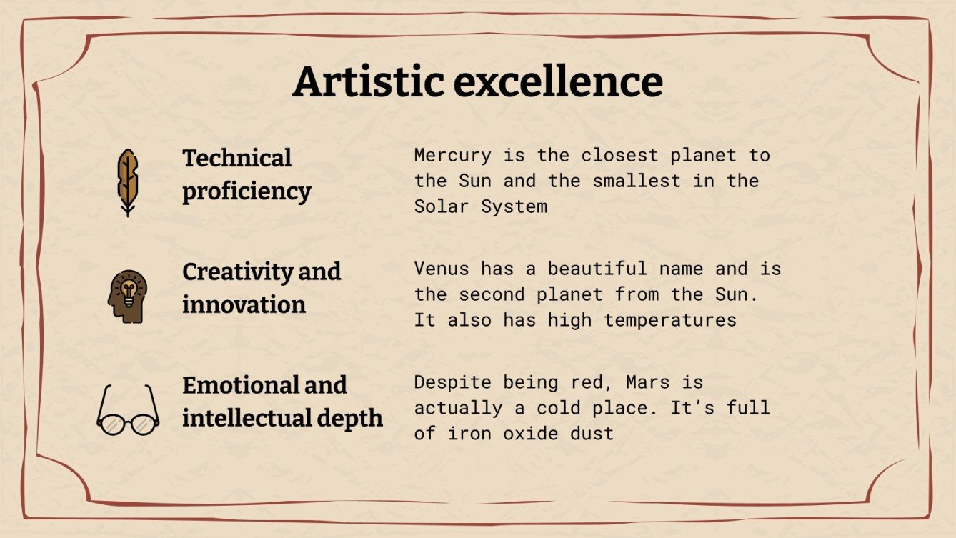 Classic Literature Aesthetic Theme | Google Slides y PPT