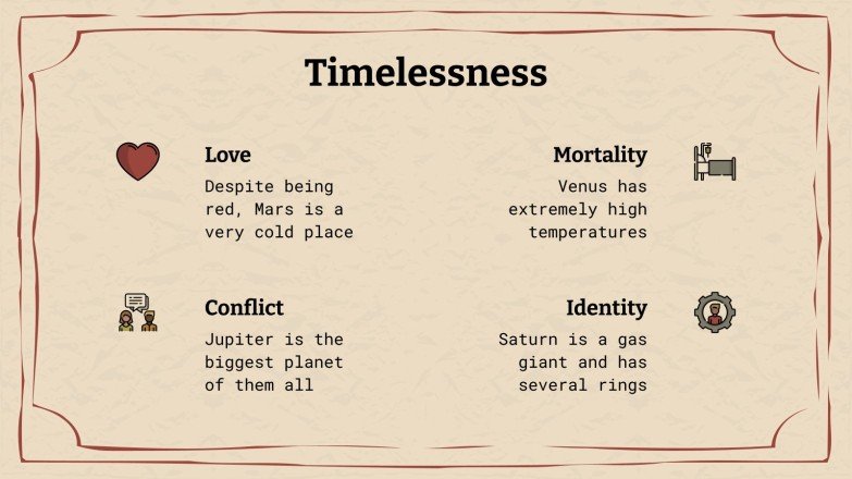 Classic Literature Aesthetic Theme | Google Slides y PPT