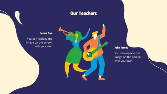 Plantilla de presentación Escuela de música