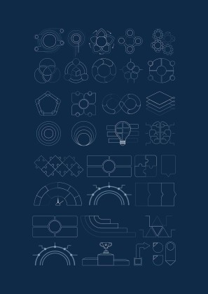 Plantilla de presentación Carteles informativos para clínicas dentales