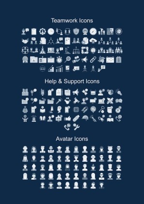 Plantilla de presentación Carteles informativos para clínicas dentales