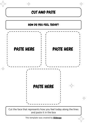 Druckbare Arbeitsblätter zur visuellen Unterstützung des Problemlösens für Pre-K Präsentationsvorlage