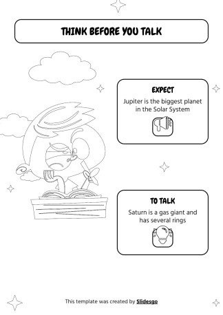 Druckbare Arbeitsblätter zur visuellen Unterstützung des Problemlösens für Pre-K Präsentationsvorlage