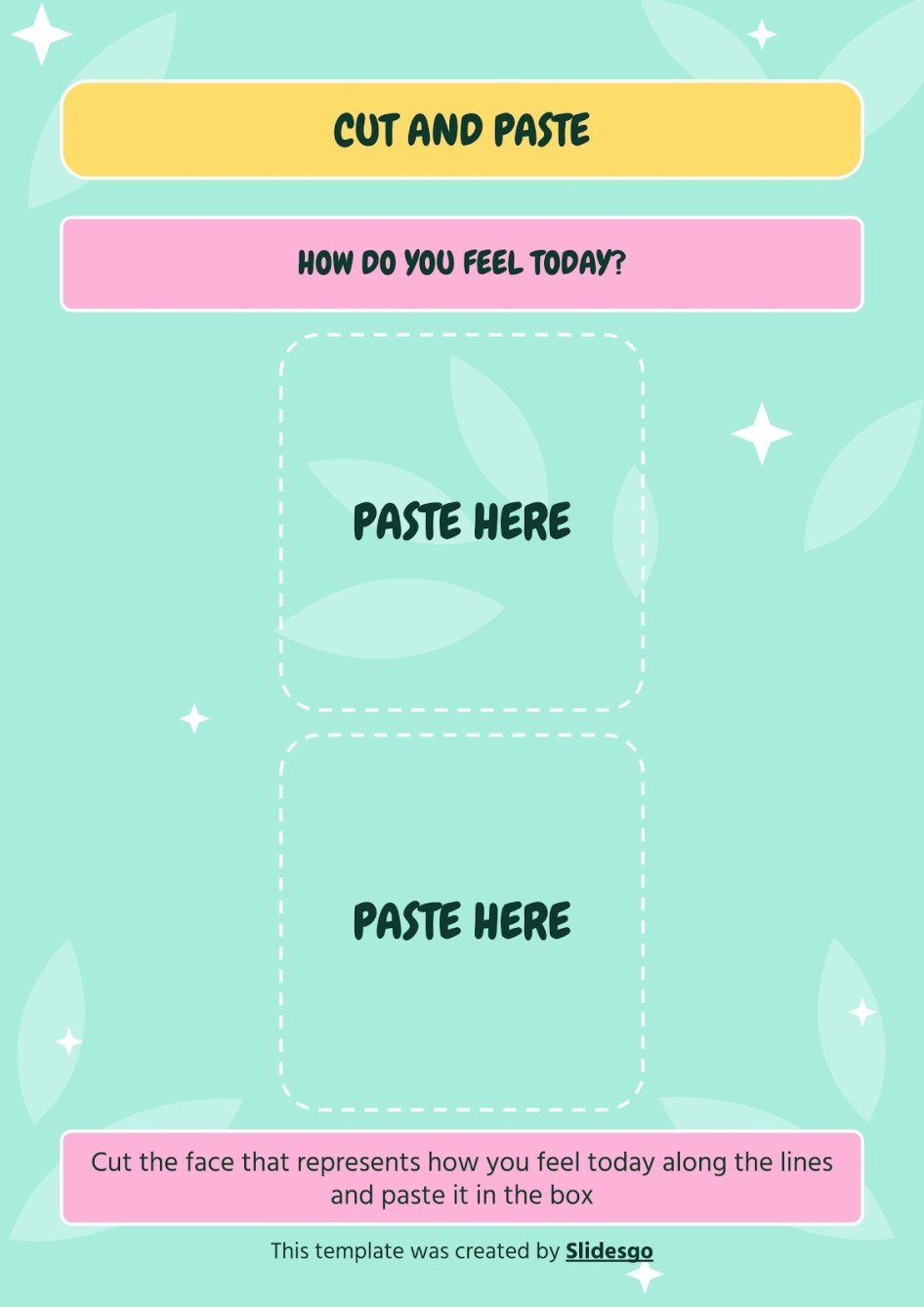 Printable Problem Solving Visual Support Worksheets for Pre-K