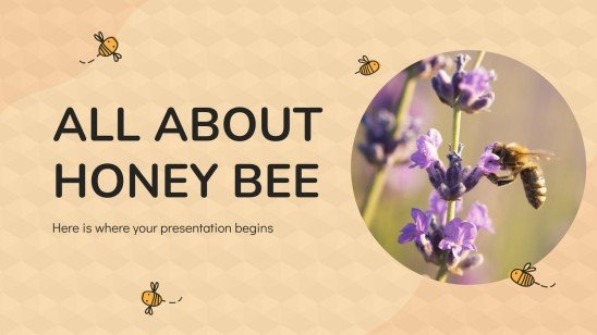 Free Google Slides & PowerPoint templates about bees