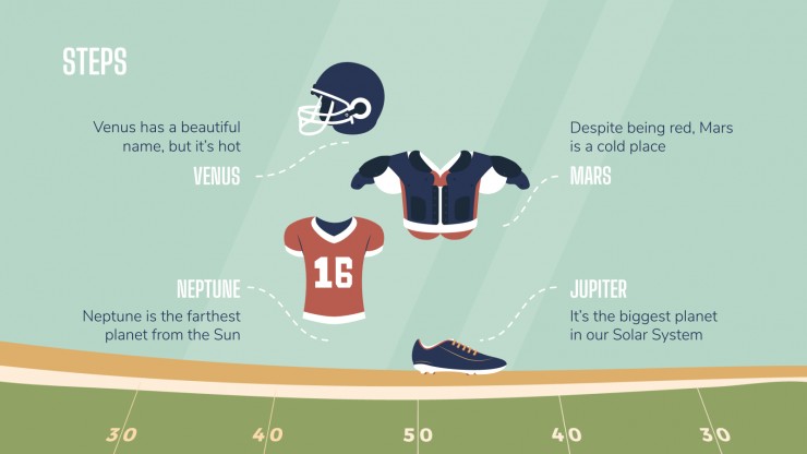 Super Bowl Marketing Campaign presentation template