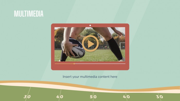 Super Bowl Marketing Campaign presentation template