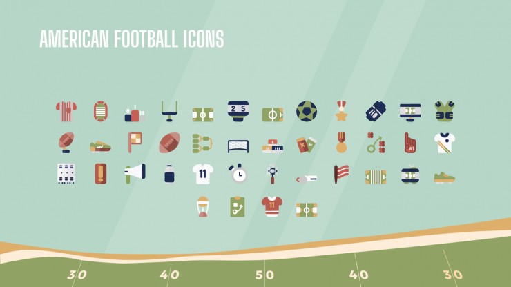 Super Bowl Marketing Campaign presentation template
