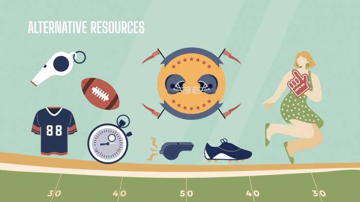 Super Bowl Marketing Campaign presentation template