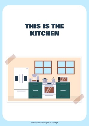 가정 어휘 프레젠테이션 템플릿