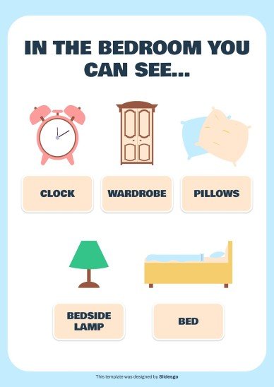 가정 어휘 프레젠테이션 템플릿