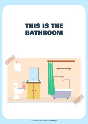 가정 어휘 프레젠테이션 템플릿