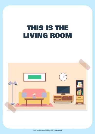 가정 어휘 프레젠테이션 템플릿