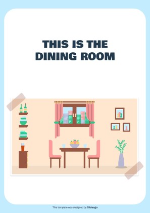 가정 어휘 프레젠테이션 템플릿