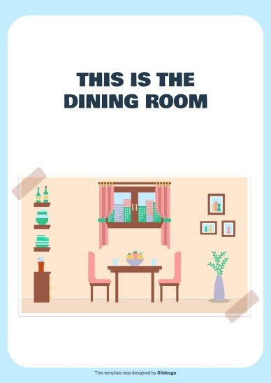 가정 어휘 프레젠테이션 템플릿