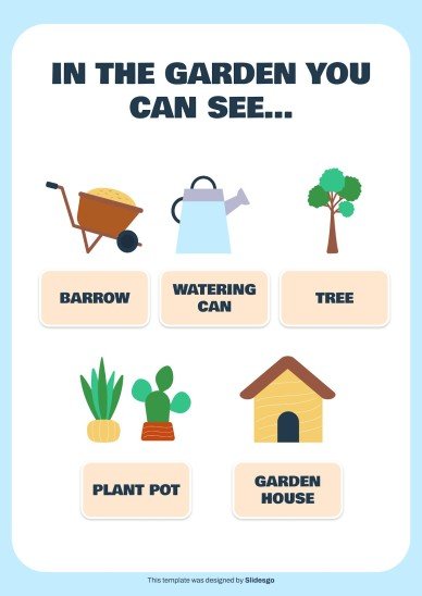 가정 어휘 프레젠테이션 템플릿