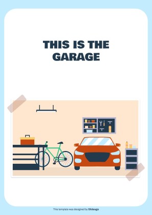 가정 어휘 프레젠테이션 템플릿