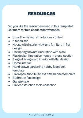 가정 어휘 프레젠테이션 템플릿