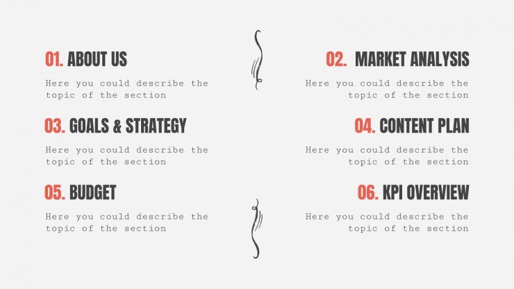 Mustache Campaign presentation template