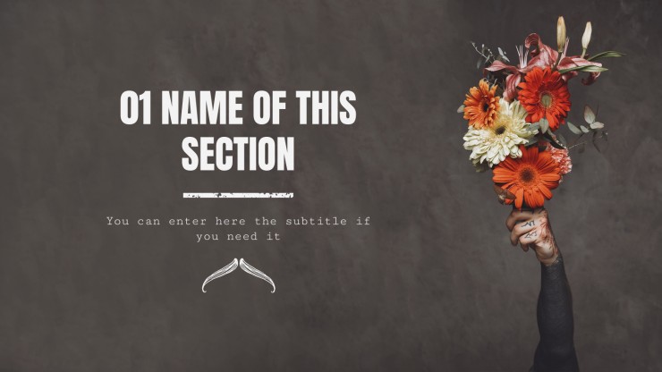 Mustache Campaign presentation template