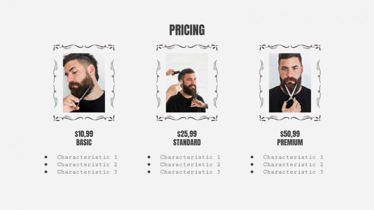 Mustache Campaign presentation template
