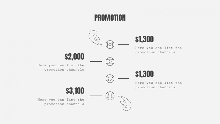 Mustache Campaign presentation template