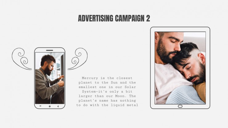 Mustache Campaign presentation template