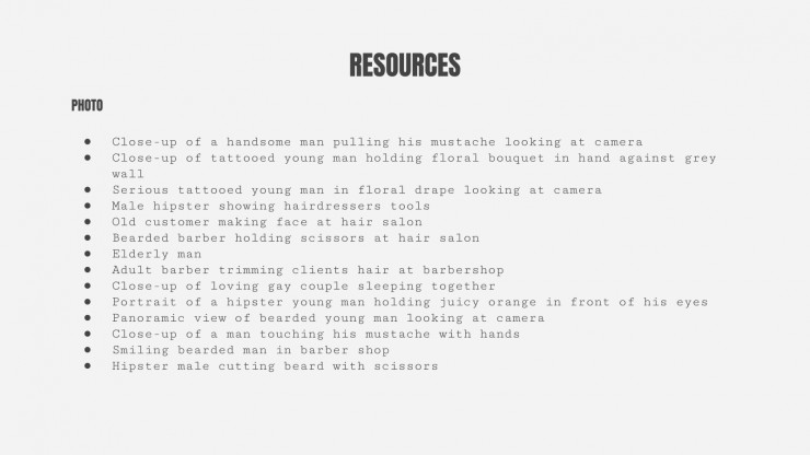 Mustache Campaign presentation template