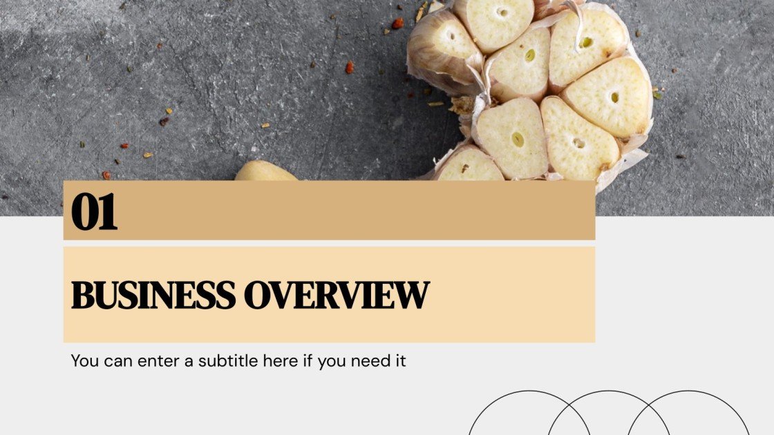 Garlic Farming Business Plan Google Slides & PowerPoint