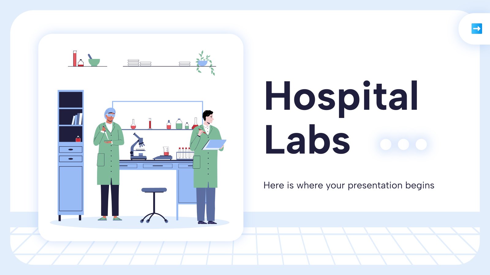 Hospital Labs presentation template 