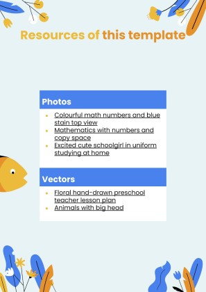 Plantilla de presentación Fichas para división de decimales