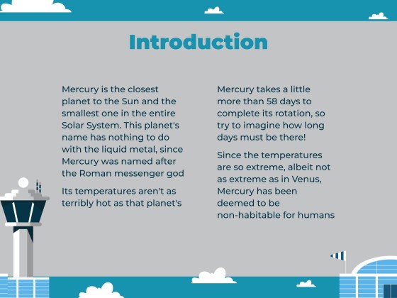 Modelo de apresentação Oficina de treinamento de piloto de jato privado