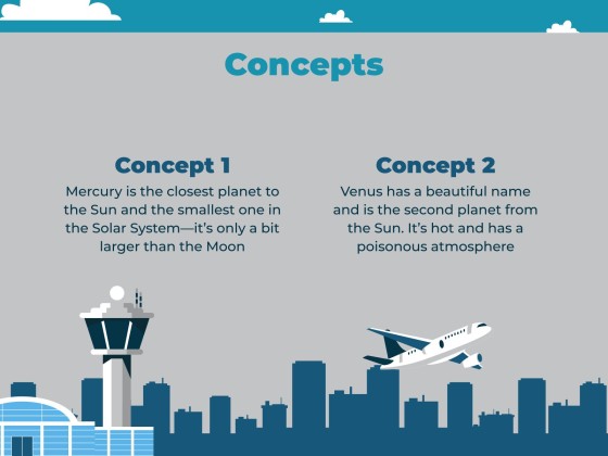 Modelo de apresentação Oficina de treinamento de piloto de jato privado