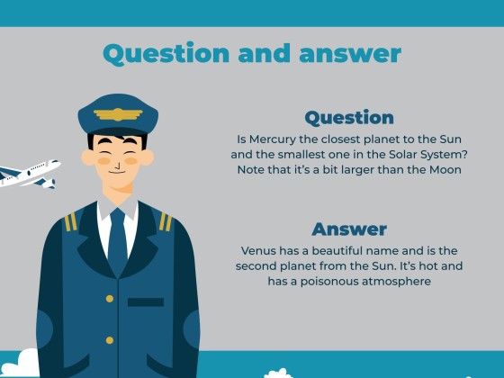 Modelo de apresentação Oficina de treinamento de piloto de jato privado