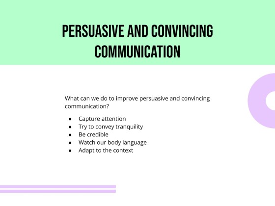 Persuasive and Convincing Communication Workshop presentation template 