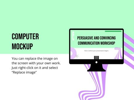 Persuasive and Convincing Communication Workshop presentation template 