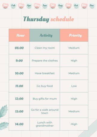 Graph Paper Aesthetic Yearly Planner presentation template 