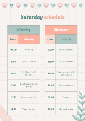 Graph Paper Aesthetic Yearly Planner presentation template 