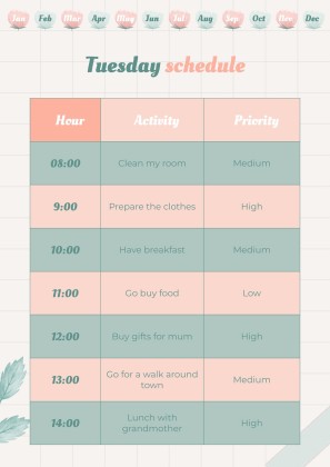 Graph Paper Aesthetic Yearly Planner presentation template 