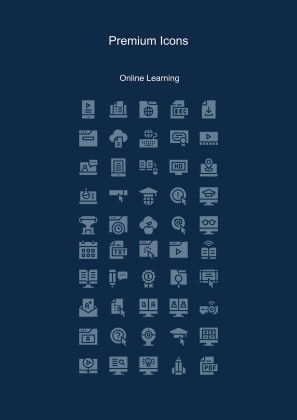 Graph Paper Aesthetic Yearly Planner presentation template 