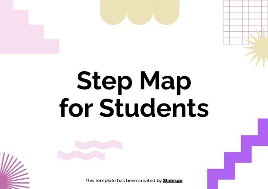학생용 단계별 지도 프레젠테이션 템플릿