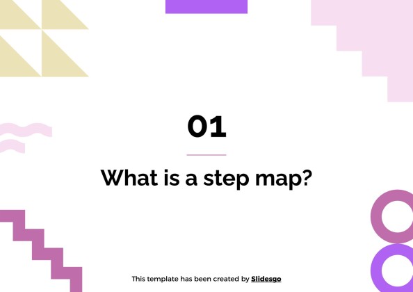 학생용 단계별 지도 프레젠테이션 템플릿