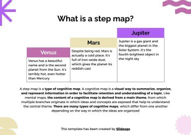 학생용 단계별 지도 프레젠테이션 템플릿