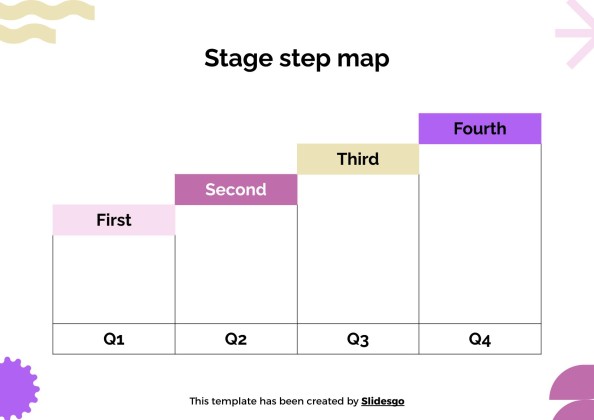 학생용 단계별 지도 프레젠테이션 템플릿