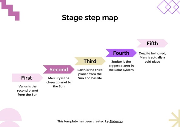 학생용 단계별 지도 프레젠테이션 템플릿