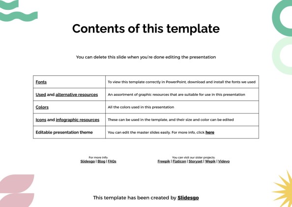 학생용 단계별 지도 프레젠테이션 템플릿